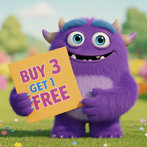 AMAZON BUY 3 GET 1 FREE!