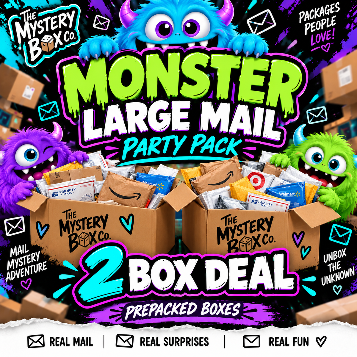 PREPACKED Mail (Large) Party Deal